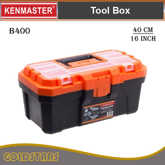 Tool Box 16 inch Kenmaster Kotak Perkakas - Box Serba Guna 40 cm