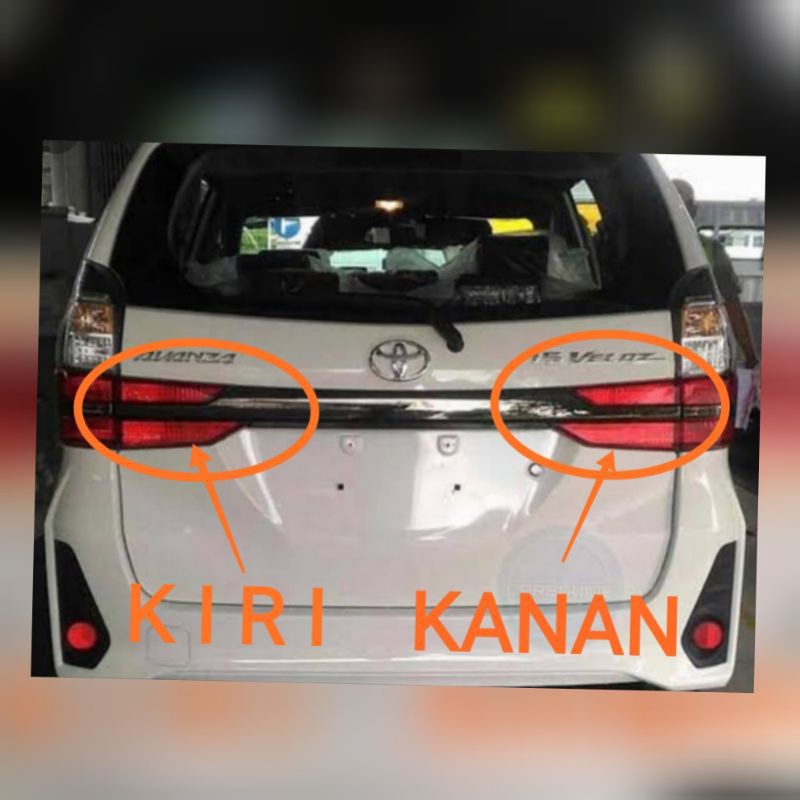 Reflektor bagasi grand avanza great xenia kanan 2019 2020 2021