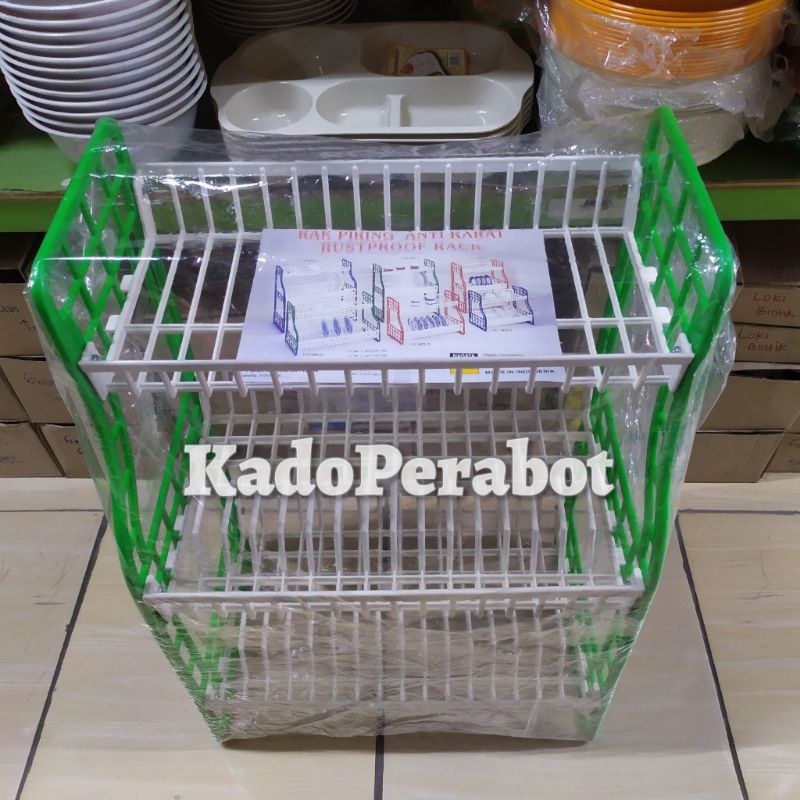 rak piring plastik kuat - rak tirisan piring - rak piring ngt 111 MR-3