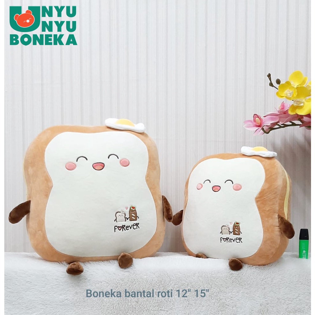 Boneka Roti Bakar size /32cm/38cm/Bonekalucu/karakter/disney/bantal