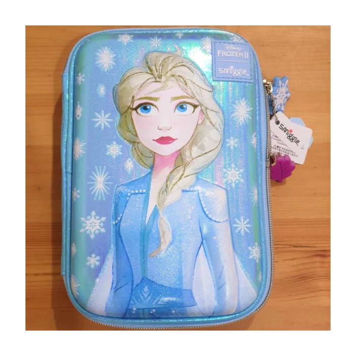 

Dijual Tempat pensil Smiggle Original DISNEY FROZEN II ELSA ANNA TWO SIDES Murah