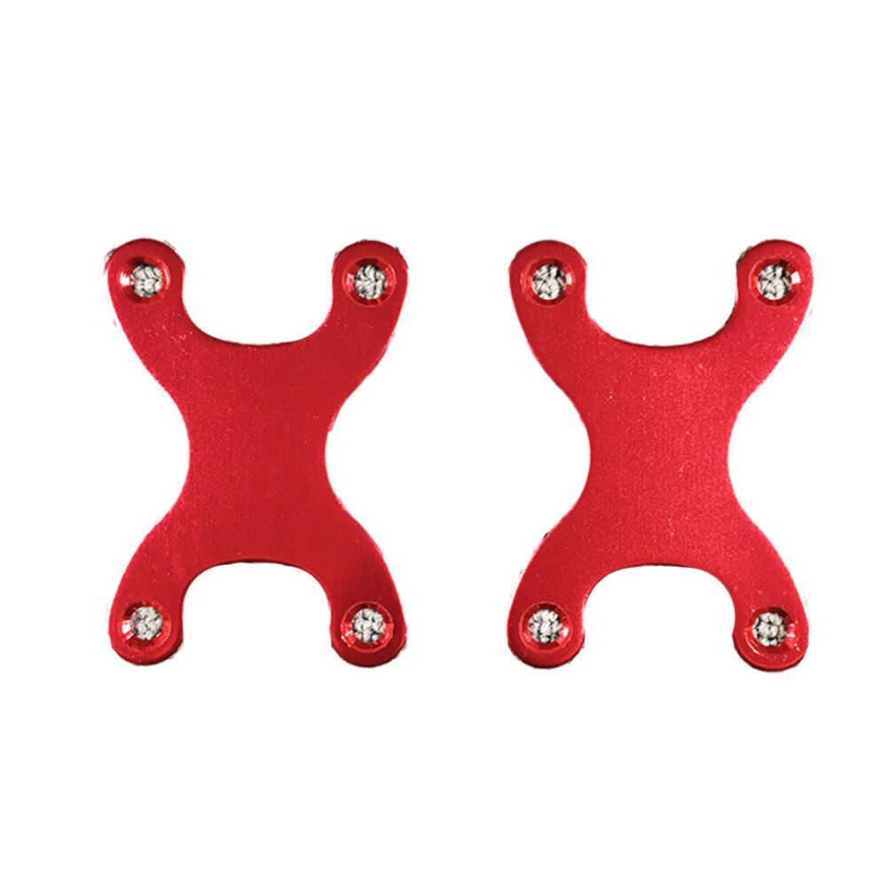 2pcs Cover Pelindung Dek Skateboard Bahan Aluminum Alloy Tipe H