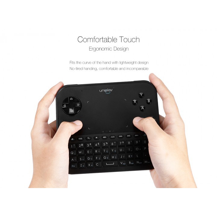 UNIPLAY U6 2.4G Universal Wireless Keyboard With Mouse Touchpad