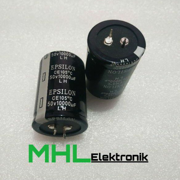 Elco Epsilon 10000uF 50V Original Asli