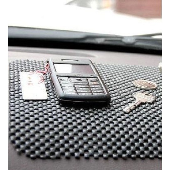 Dashmat / anti slip / sticky pad untuk dashboard mobil model Jaring