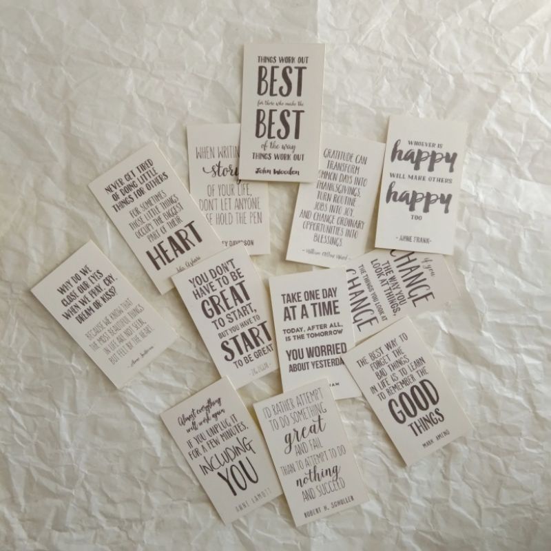 

MOTIVATIONAL STICKER 12 PCS