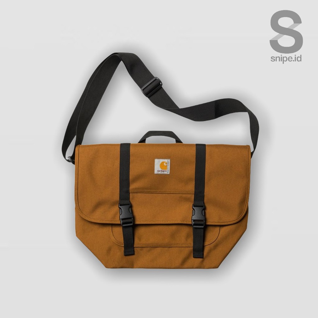 CARHARTT WIP PARCEL MESSENGER BAG BROWN  | TAS SELEMPANG PRIA WANITA UNISEX