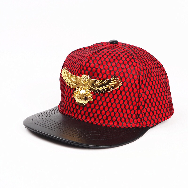 TOPI SNAPBACK IMPORT ASIA EROPA AMERIKA KOREA BURUNG EMAS MEWAH HIP HOP JY5