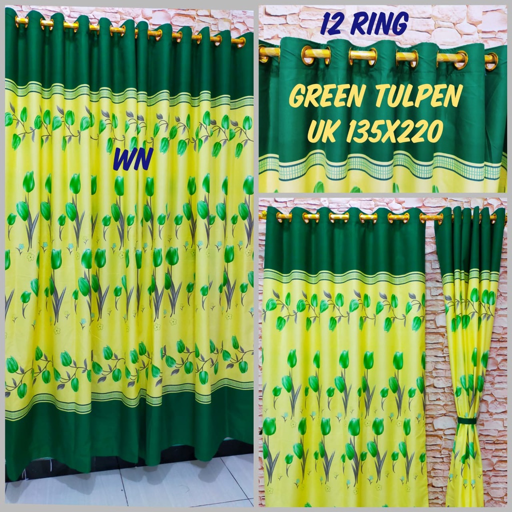 READY LAGI!!!!  waty grosir gorden sokring besar 12 ring uk 135x220