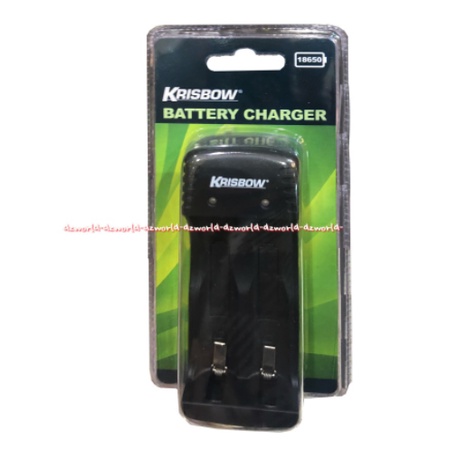 Krisbow Battery Charger Alat Cas Baterai Universal Charger Batrai Tempat Chas Kris Bow Batery