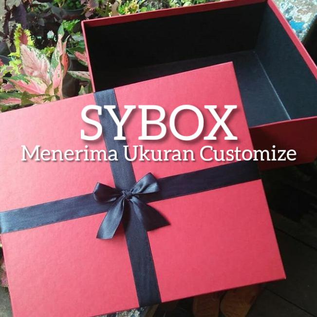 

[COD] Kotak kado / kotak hadiah / Gift Box Ukuran Costum [COD]