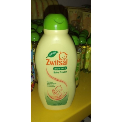 zwitsal baby powder aloe vera 100g/rich honey 300g