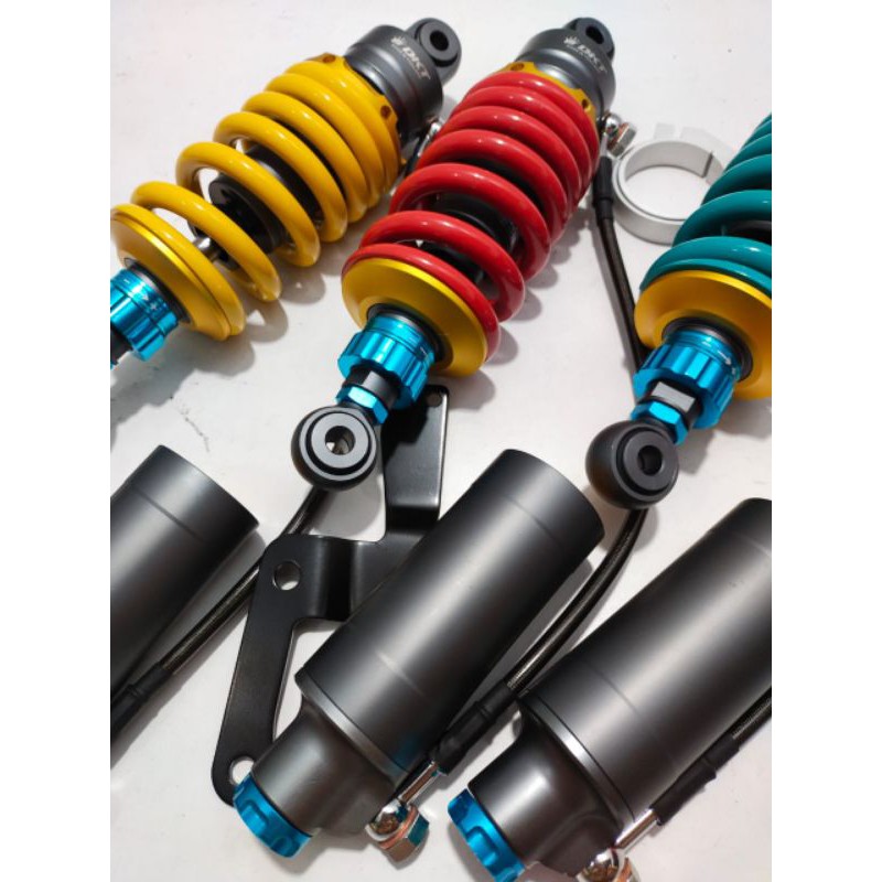 monoshock tabung pisah model nitron sonic 150 ninja rr 150 sastria 2tak DKT shockbreaker