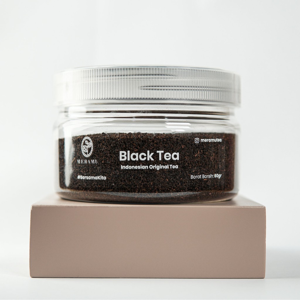 

Black Tea Meramu 60gr / Original, Artisan Tea & Tisane / Teh Bunga Tea Blend Teh Hitam