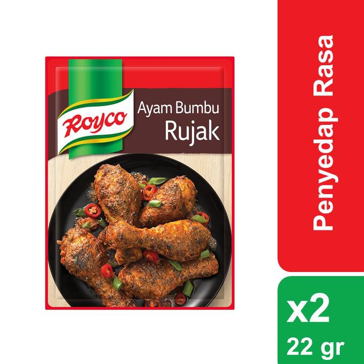 

Royco Ayam Bakar Bumbu Rujak 22 gr x 2 pcs