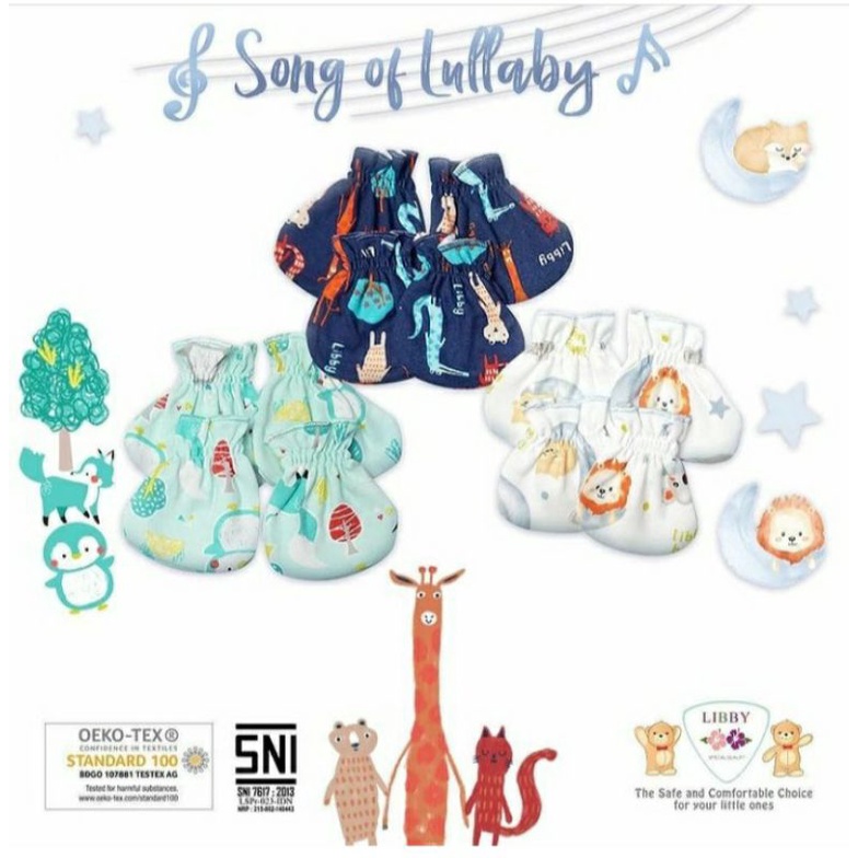 Libby dan Velvet-Sarung Tangan &amp; Kaki Bayi NB/Pakaian bayi baru lahir