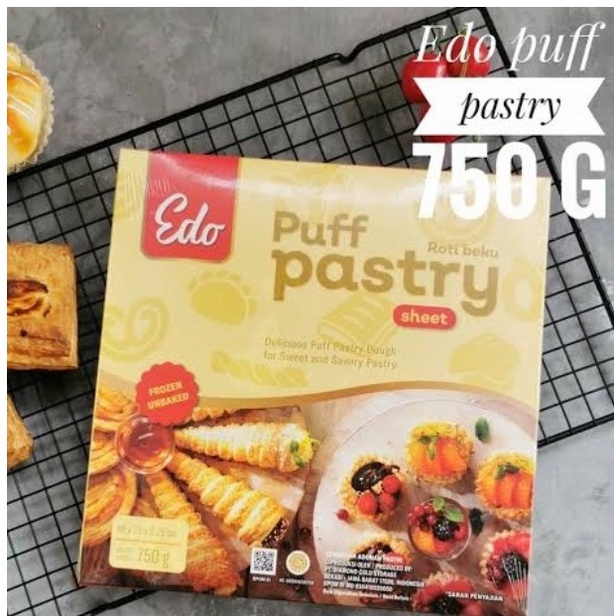 

Edo Puff Pastry Sheet 750 gr