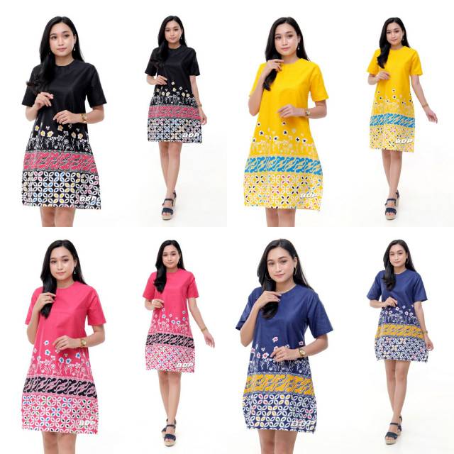 Dress Batik Asli Pekalongan Batik Pekalongan Nyaman Batik Dress