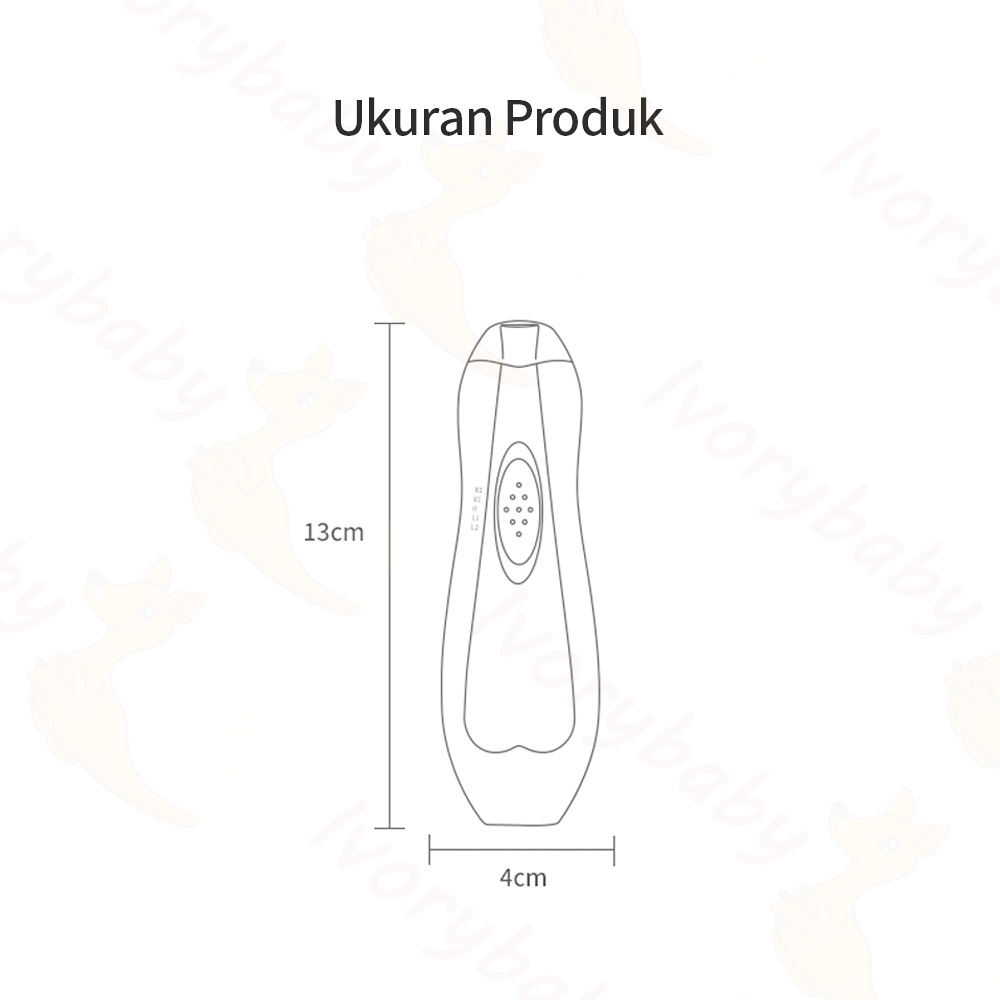 Ivorybaby Baby nail trimmer baby care gunting kuku bayi elektrik set alat kikir kuku bayi