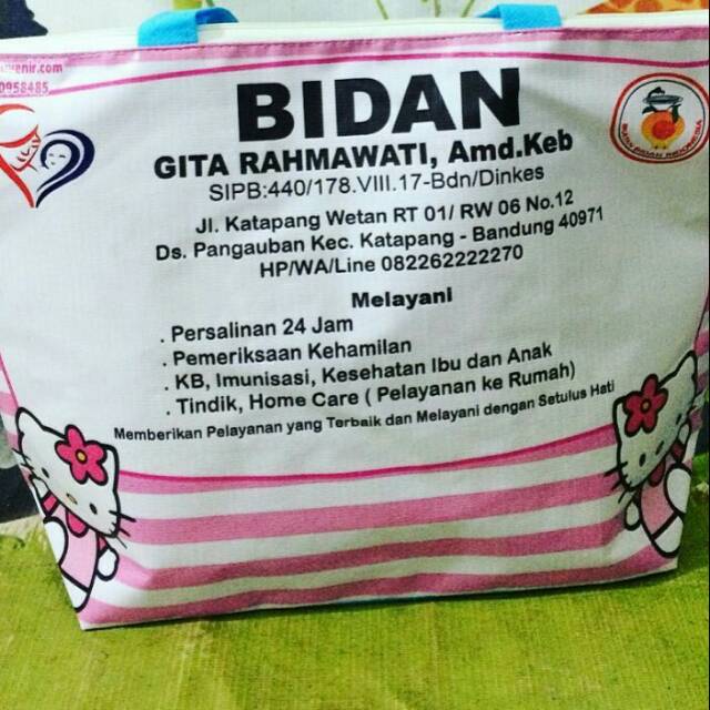 

tas souvenir kelahiran