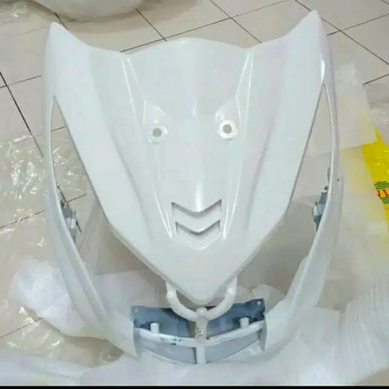 Termurah Tameng Depan Beat Fi Lama 2013 2014 2015 Putih  MURAH Aufia Sparepart Motor