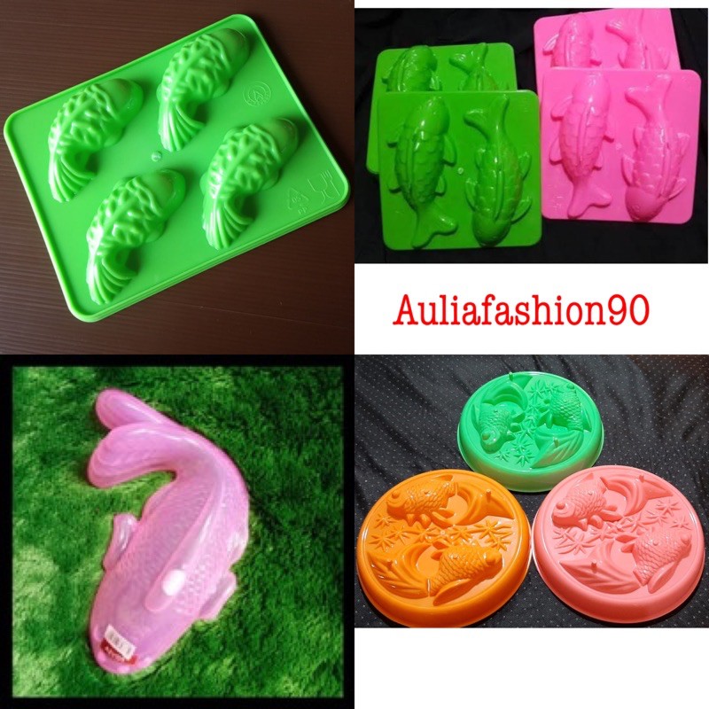 Loyang puding / Cetakan ager / Cetakan jelly ikan koki