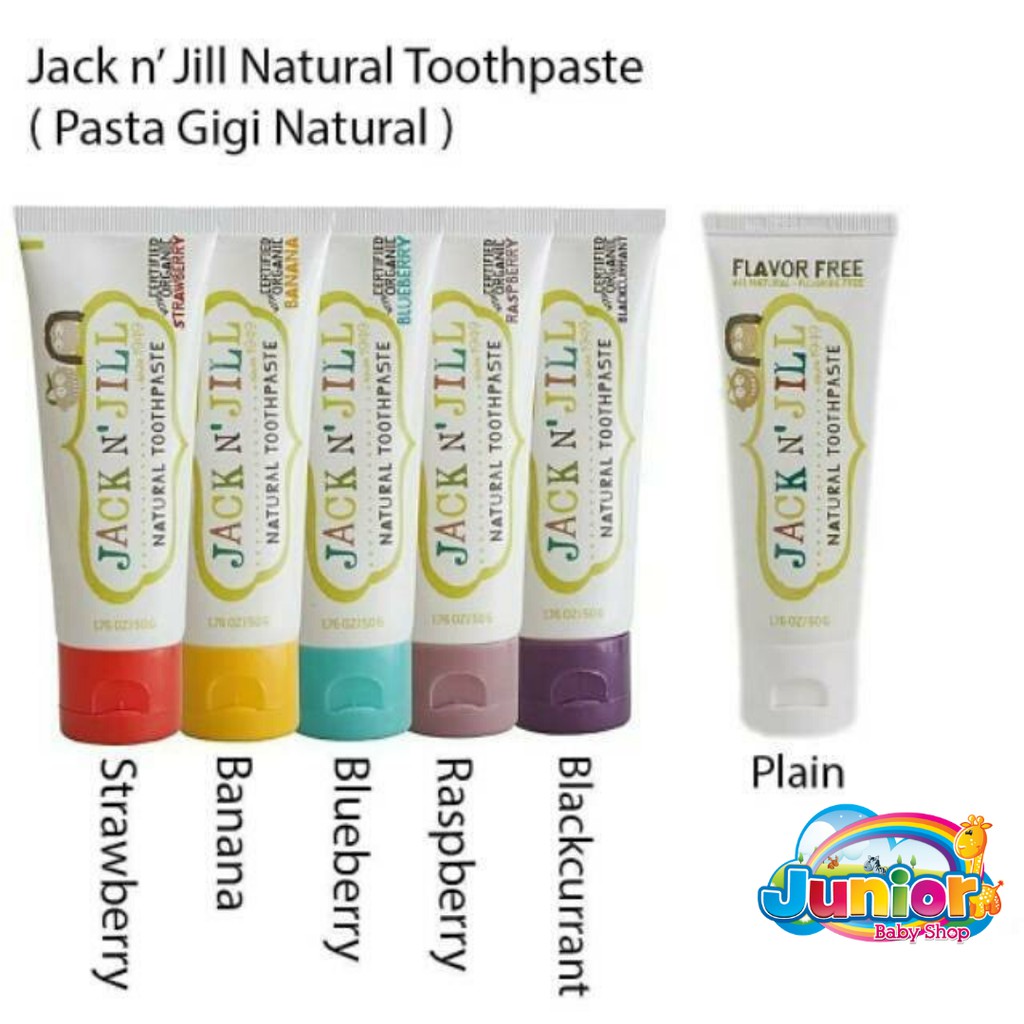 Jack n Jill Toothpaste 50g