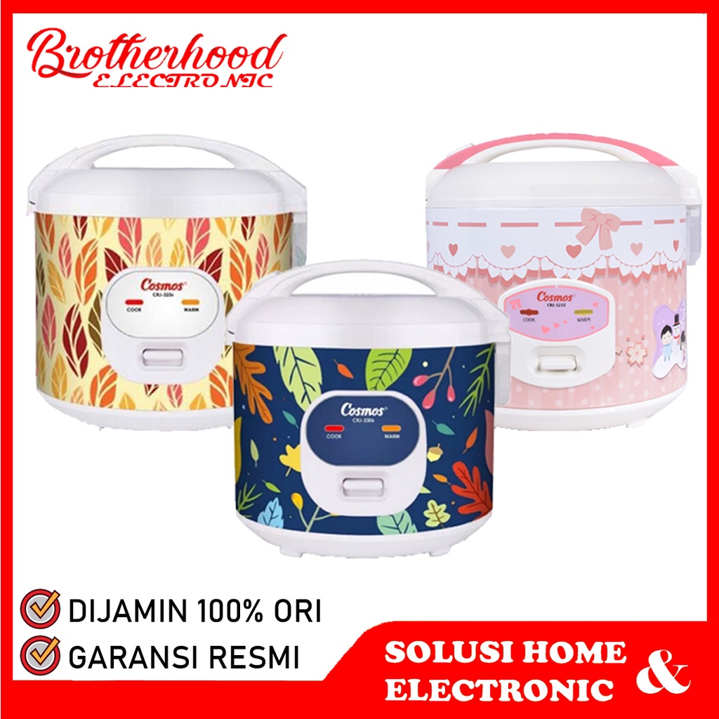 (BISA COD) Magic Com / Rice Cooker Cosmos CRJ 3232 / CRJ3232 / CRJ3306 / CRJ 3306 / CRJ 323S / CRJ32