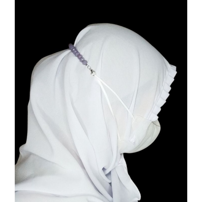 KONEKTOR MASKER HIJAB CRYSTAL CEKO