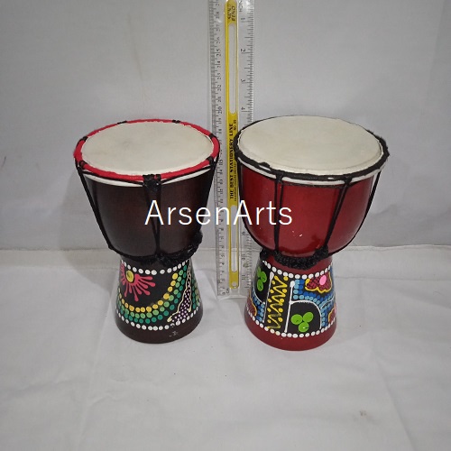 Kendang Djembe Gendang Jimbe Uk. 20 Cm Alat Musik Tradisional Mainan Anak