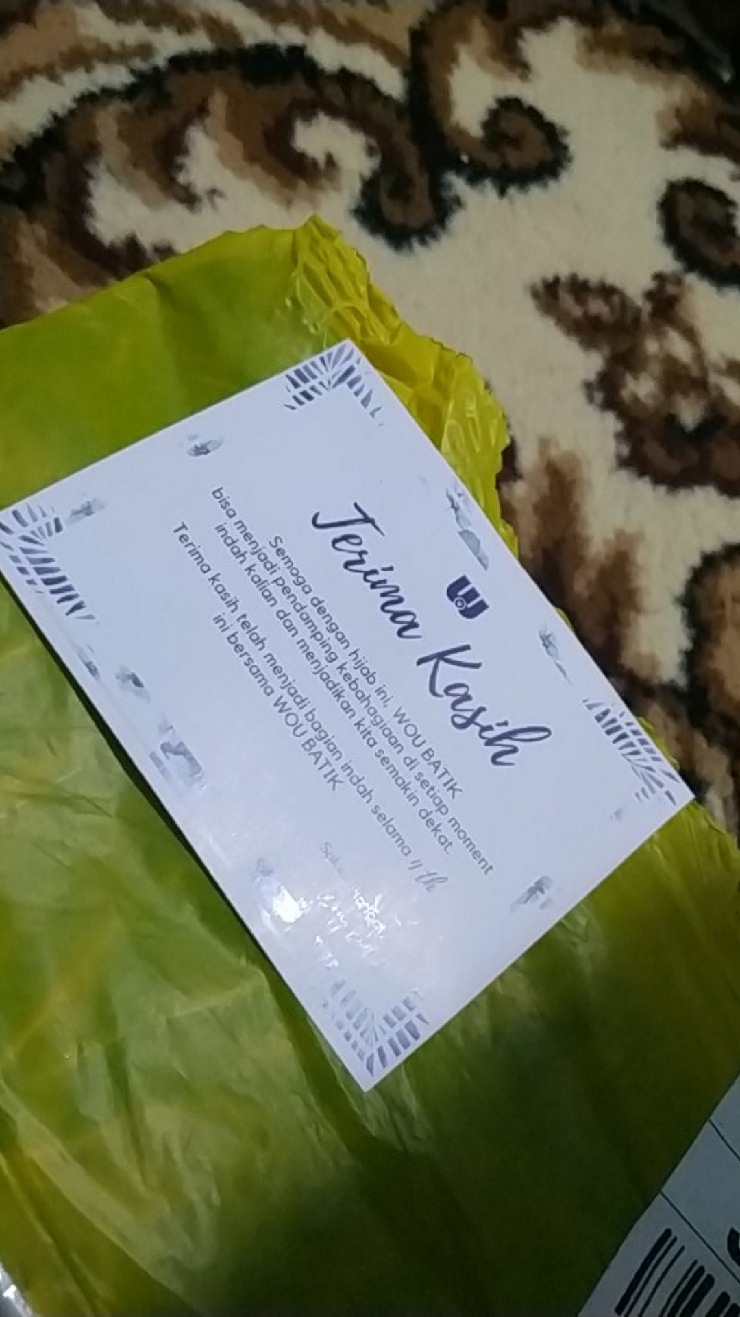 Wou Batik Couple Shofia Estetika Brokat  - Couple Modern Batik Couple Sarimbit Brokat Kebaya - Bs052