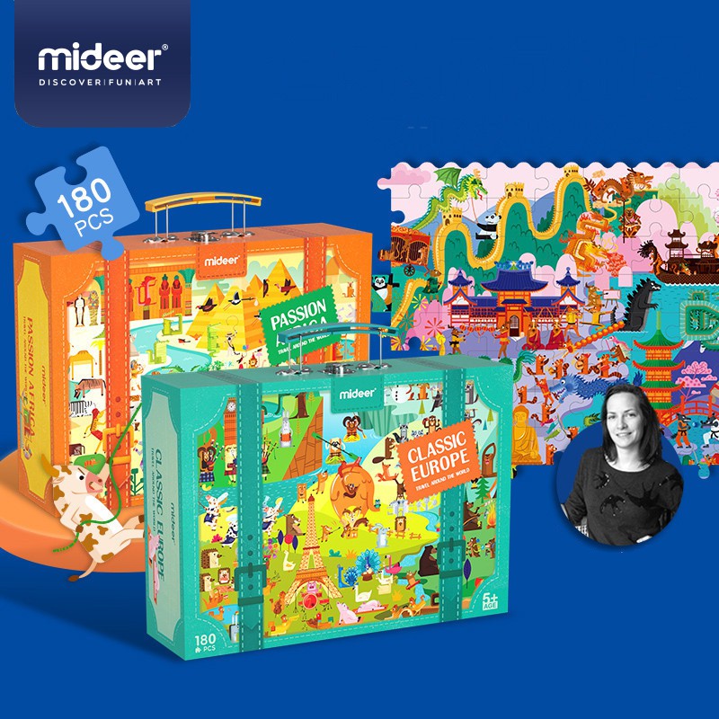 TweedyToys - Mideer Puzzle Koper Peta