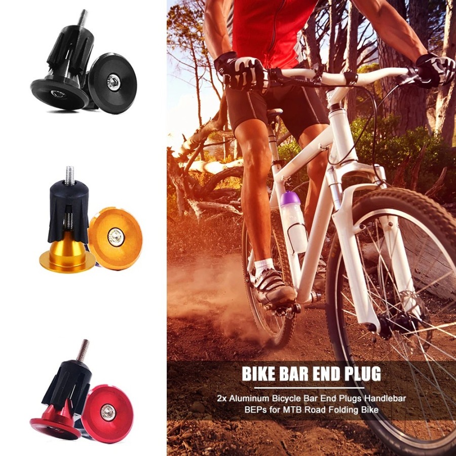 Bandul Colokan Ujung Batang Sepeda Bar End Plugs Bicycle Handlebar