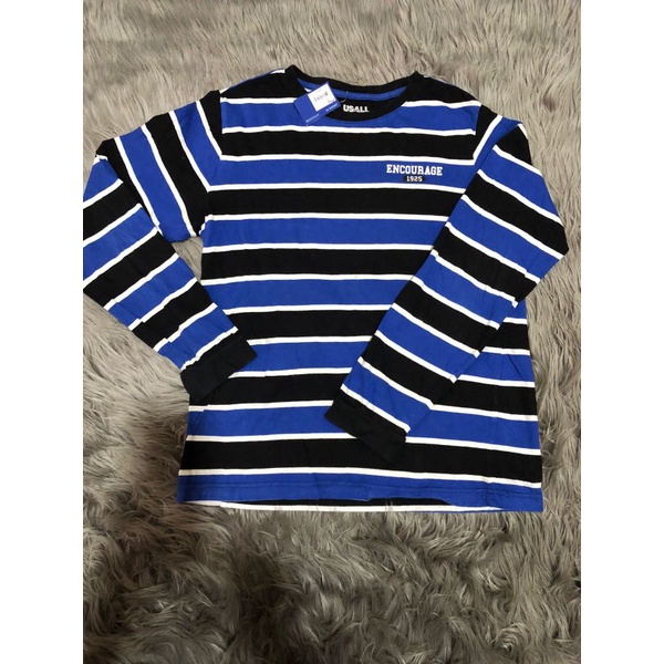 kaos lengan panjang import wanita