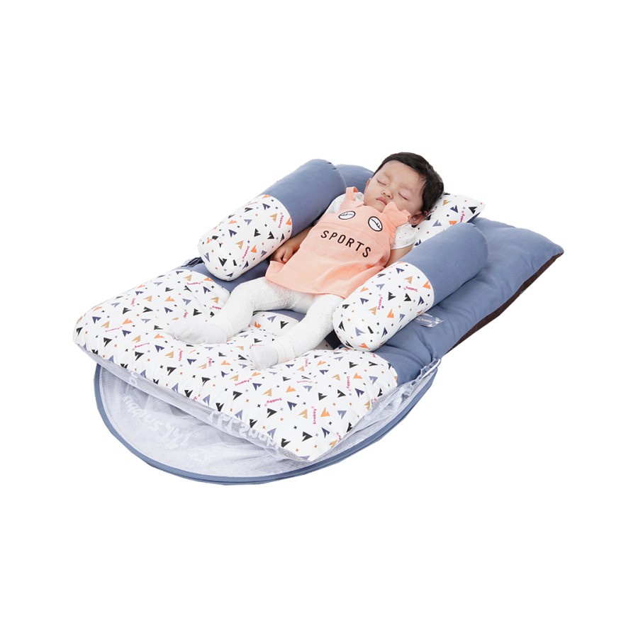 [2 kg] Snobby Kasur Lipat Bayi Dakron + Kelambu Summit Series - TPK 6291