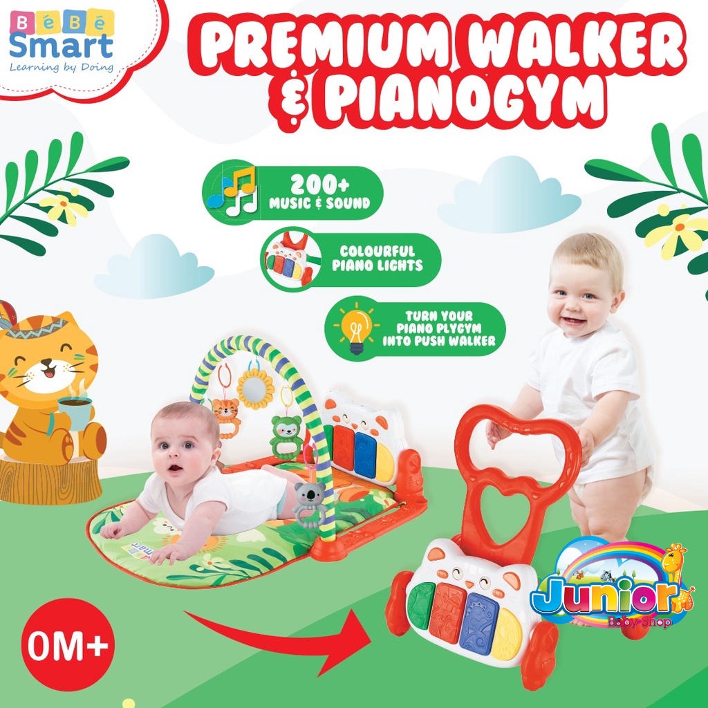 Bebe Smart Premium Walker &amp; Pianogym