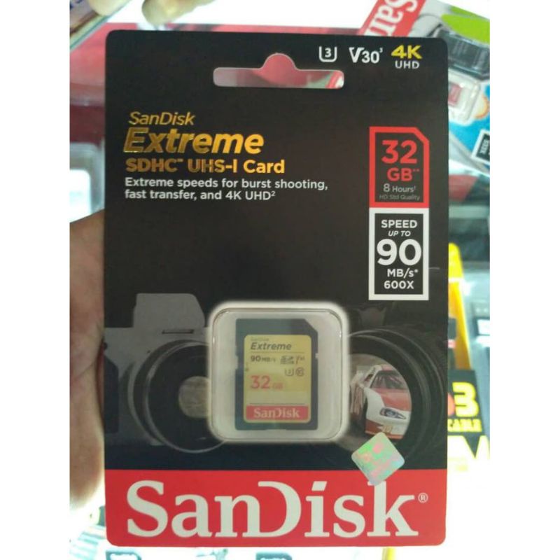 memori camera sd1000 nx100 mc2500 memori SD CARD SDHC sandisk extreme 32gb