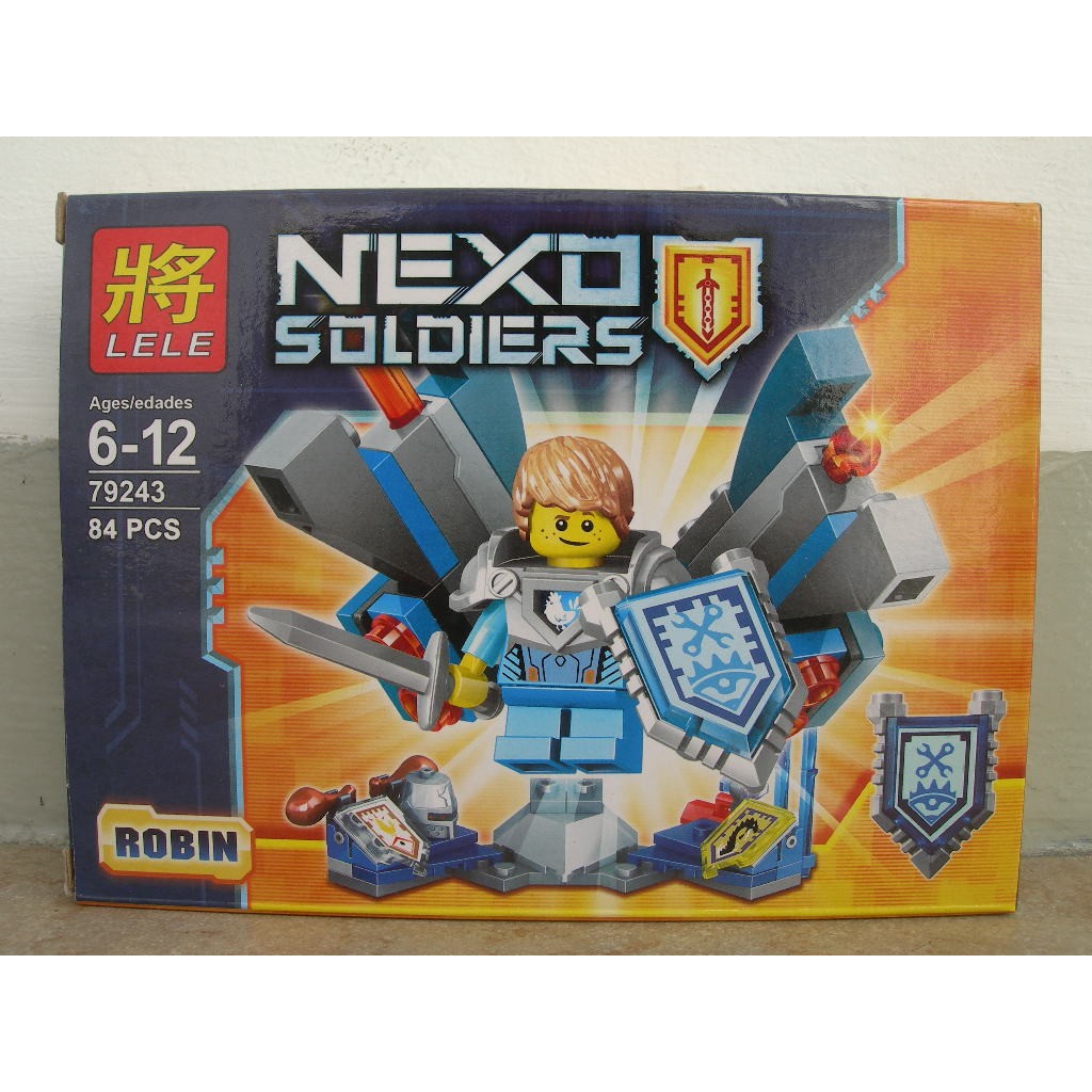 lele 79243 nexo knights nexu soldiers robin