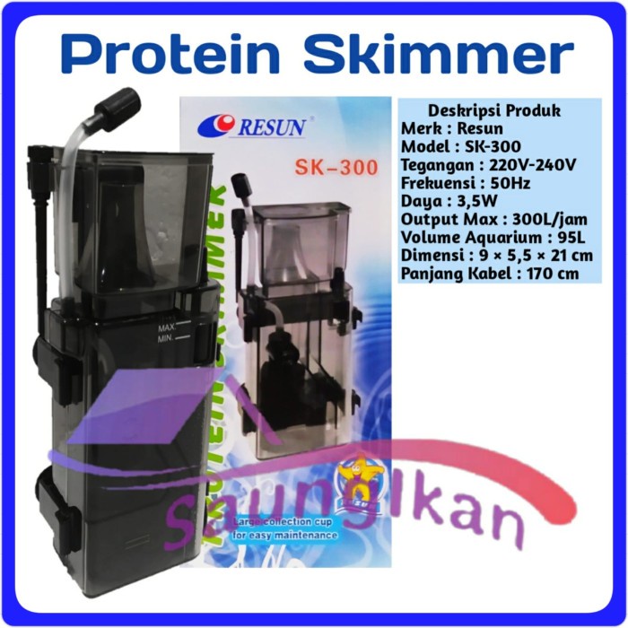 RESUN SK - 300 Protein Aquarium Skimmer
