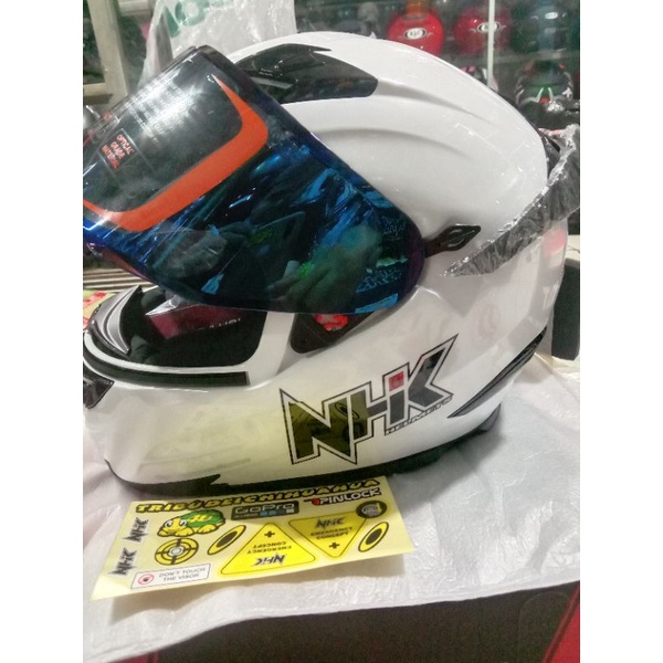 paket ganteng NHK RX9 Double visor blue