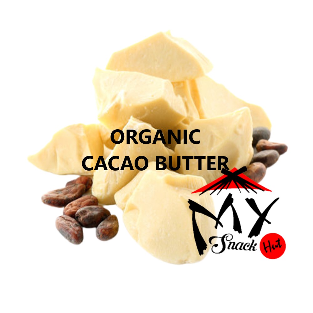 CACAO BUTTER 50GR - MENTEGA COKELAT COCOA ORGANIK - ORGANIC CHOCOLATE KAKAO KOKOA LEMAK KETO HALAL