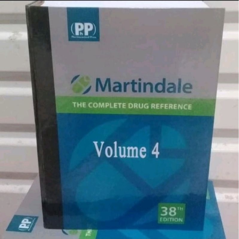 BUKU MARTINDALE THE COMPLETE DRUG REFERENCE VOLUME 4 38TH EDITION