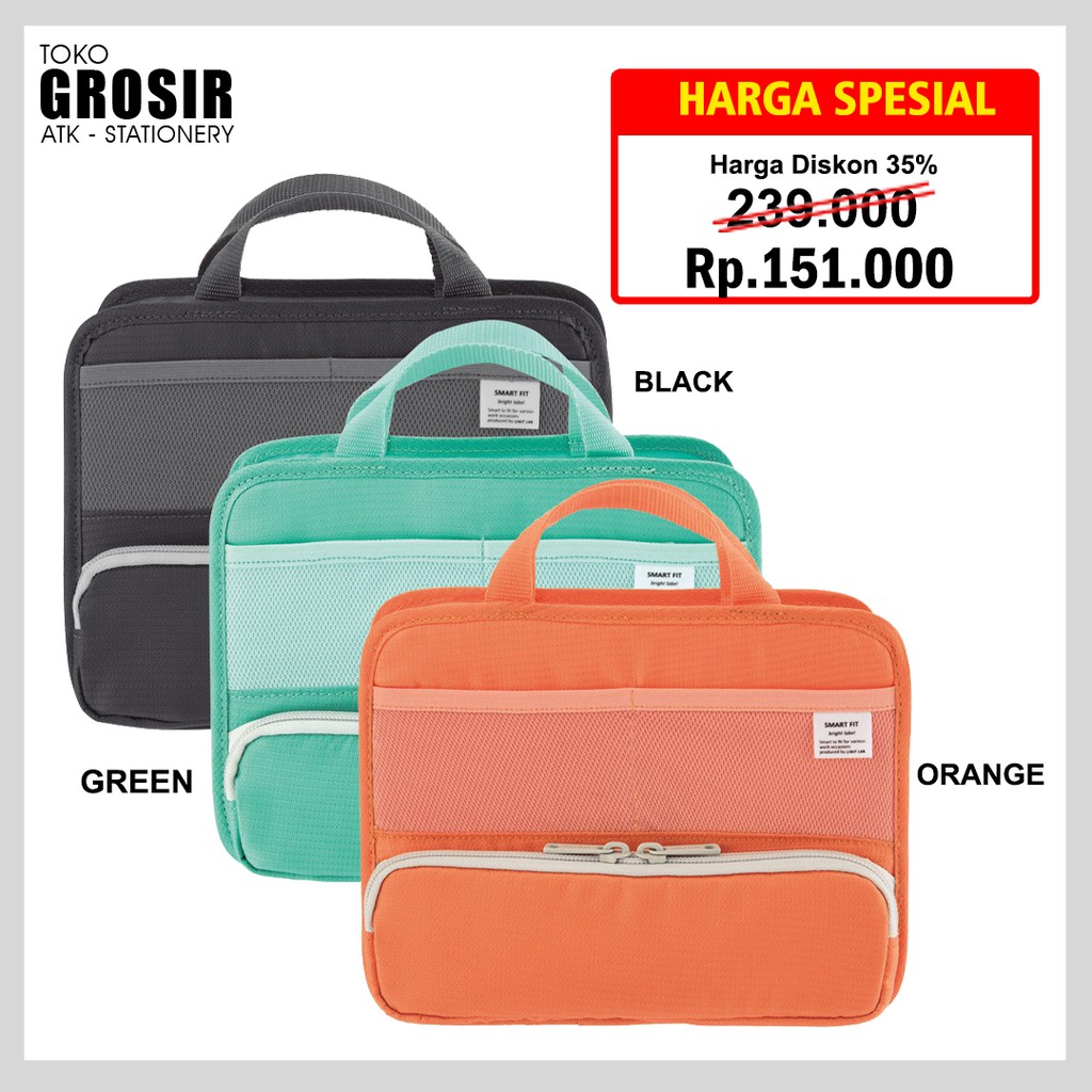

LIHIT SALE CUCI GUDANG SMART BAG A5 Stand pocket horizontal A-7662