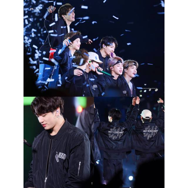 BTS Bomber Speak Yourself / Hoodie Jacket Korea Kpop Sweater