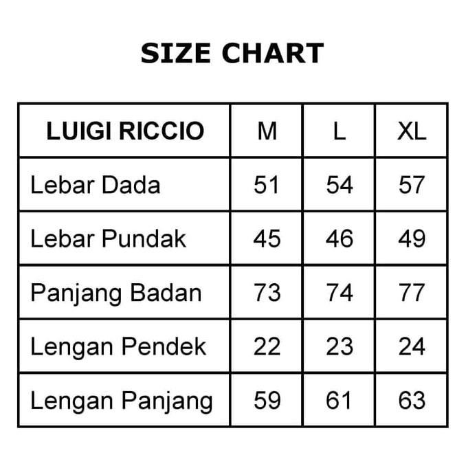 Kemeja Pria Koko Lengan Panjang Luigi Riccio 04