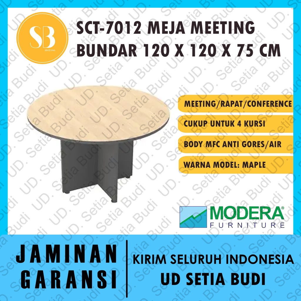 Meja Kantor Conference / Rapat Bulat Modera SCT-7012 S-Class