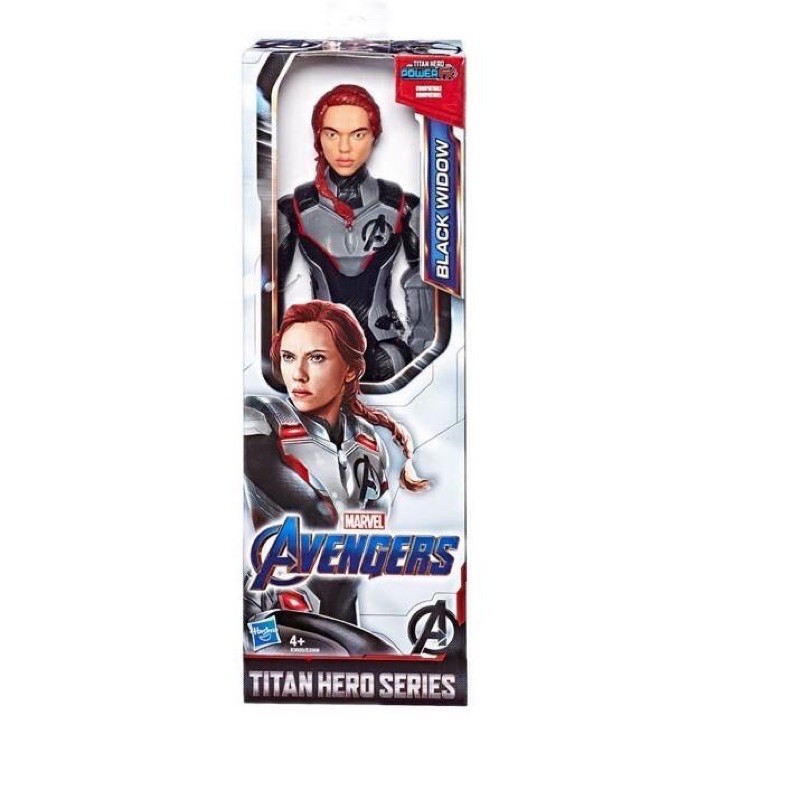 hasbro avengers endgame black widow hero titan series