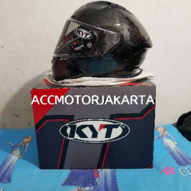 KYT NX RACE Full Carbon Black Limited Edition SNI | Original KYT 100%