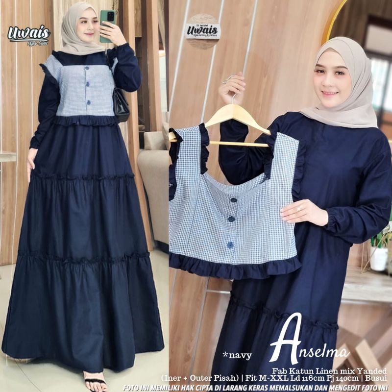ZS ANSELMA MAXY SET OUTER BY UWAIS