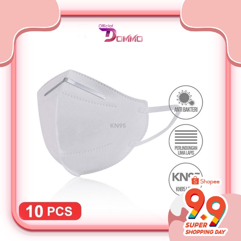 DOMMO - D6065 Protect You KN95 Mask - Masker Kesehatan isi 10 pcs